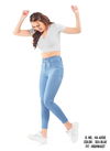 New Stylish Fancy Wear Ankle Fit Hightwaist Pant Collection HA 4058 D Sea Blue